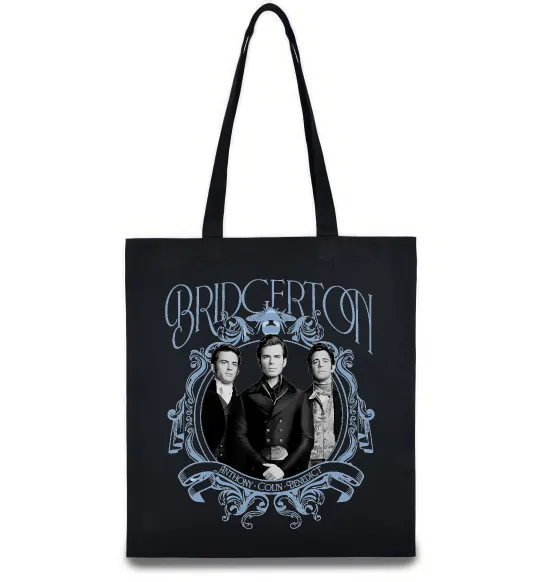 Еко-сумка Бріджертони Чорний фото