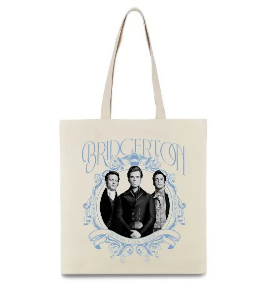 Еко-сумка Бріджертони Бежевий фото