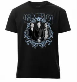 Чоловіча преміум футболка Bridgerton tree Чорний фото