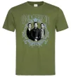 Чоловіча футболка Бріджертони Оливковий фото
