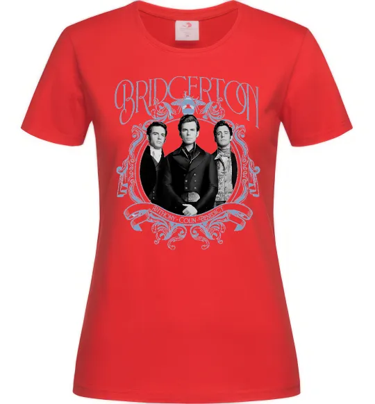 Жіноча футболка Бріджертони Червоний фото