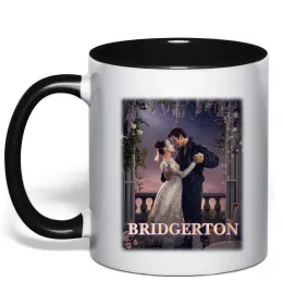 Чашка з кольоровою ручкою