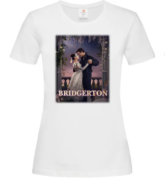 Жіноча футболка Bridgerton Білий фото