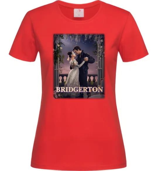 Жіноча футболка Bridgerton Червоний фото