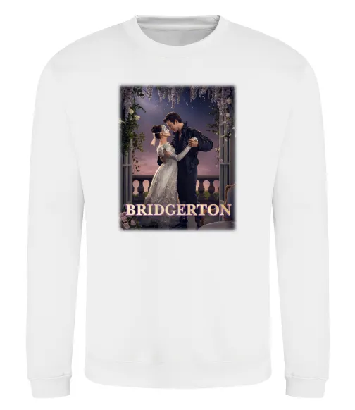 Світшот Bridgerton Білий фото