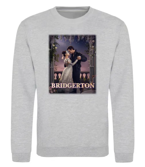 Світшот Bridgerton Сірий меланж фото