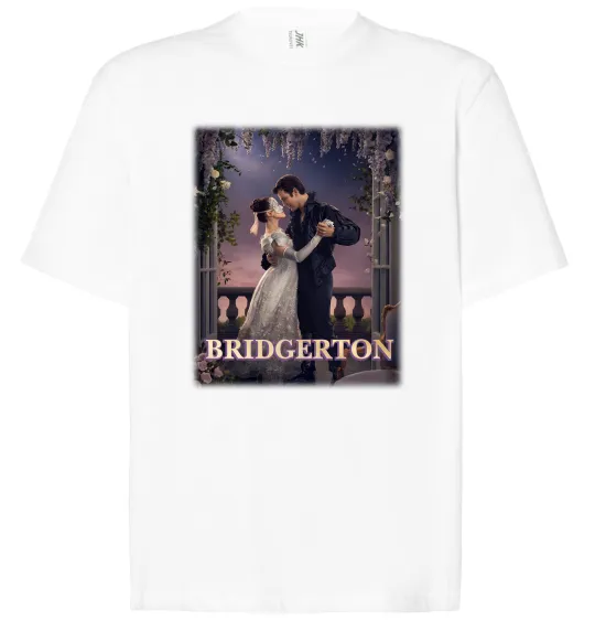 Футболка Оверсайз Bridgerton Белый фото