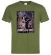Чоловіча футболка Bridgerton Оливковий фото