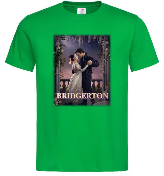 Чоловіча футболка Bridgerton Зелений фото