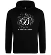 Женская толстовка (худи) Bridgerton logo Черный фото