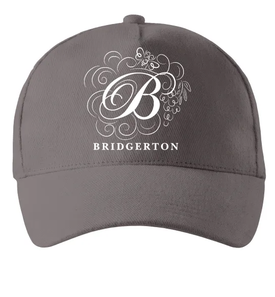 Кепка Bridgerton logo Серый фото
