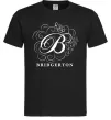 Мужская футболка Bridgerton logo Черный фото