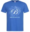Мужская футболка Bridgerton logo Ярко-синий фото
