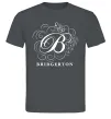 Мужская футболка Bridgerton logo Графит фото
