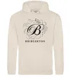 Женская толстовка (худи) Bridgerton logo Таш фото