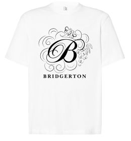 Футболка Оверсайз Bridgerton logo Футболка Оверсайз Bridgerton logo