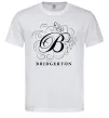 Мужская футболка Bridgerton logo Белый фото