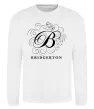 Свитшот Bridgerton logo Белый фото