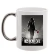 Чашка з кольоровою ручкою Resident evil Requiem Срібло фото