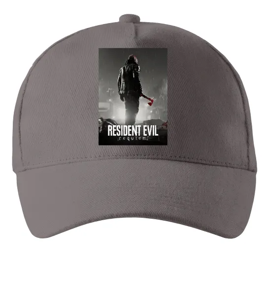 Кепка Resident evil Requiem Серый фото