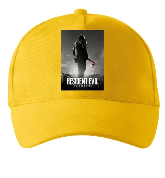 Кепка Resident evil Requiem Солнечно желтый фото