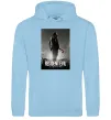 Женская толстовка (худи) Resident evil Requiem Голубой фото