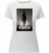 Жіноча преміум футболка Resident evil Requiem Білий фото