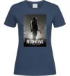 Женская футболка Resident evil Requiem Темно-синий фото