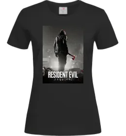 Женская футболка Resident evil Requiem Черный фото