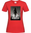 Женская футболка Resident evil Requiem Красный фото