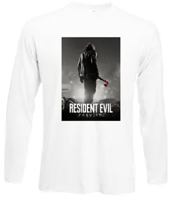 Лонгслив Resident evil Requiem Белый фото