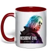 Чашка с цветной ручкой Resident Evil Grace Красный фото