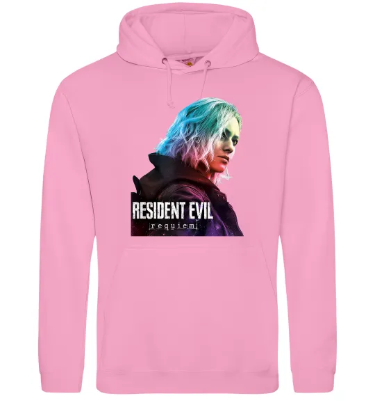 Женская толстовка (худи) Resident Evil Grace Розовый фото