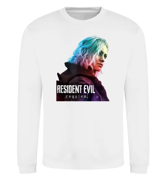 Свитшот Resident Evil Grace Белый фото