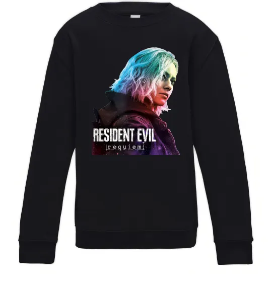 Дитячий світшот Resident Evil Grace Чорний фото