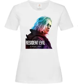 Женская футболка Resident Evil Grace Белый фото