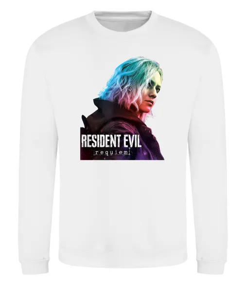Світшот Resident Evil Grace Білий фото