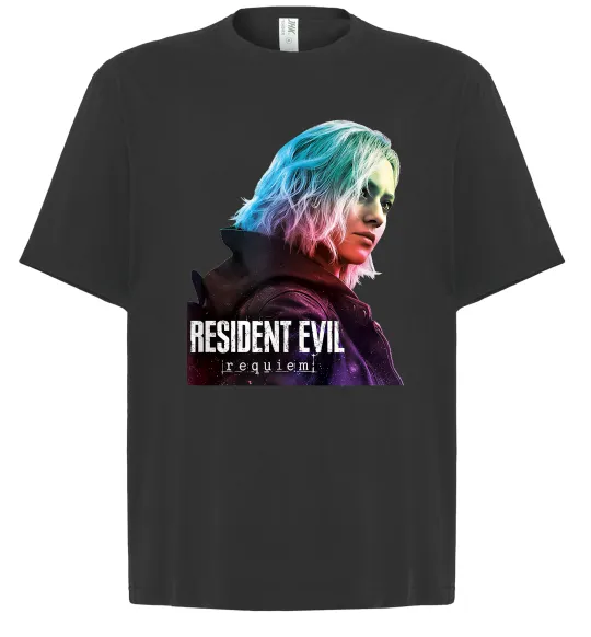 Футболка Оверсайз Resident Evil Grace Чорний фото