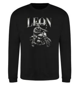 Свитшот Resident Evil Leon Kennedy Черный фото