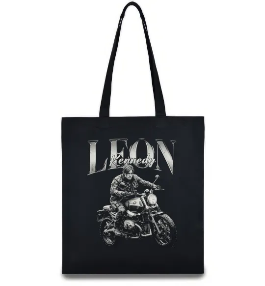 Еко-сумка Resident Evil Leon Kennedy Чорний фото