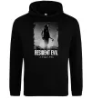 Жіноча толстовка (худі) Оселя зла Леон Кеннеді Чорний фото