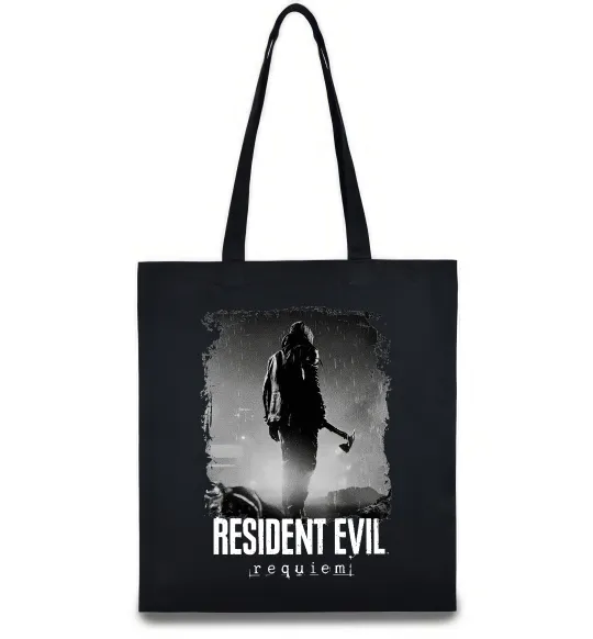 Еко-сумка Оселя зла Леон Кеннеді Чорний фото