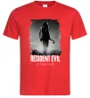 Чоловіча футболка Оселя зла Леон Кеннеді Червоний фото
