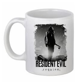 Чашка керамічна Оселя зла Леон Кеннеді