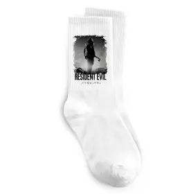 Носки Оселя зла Леон Кеннеді Белый фото