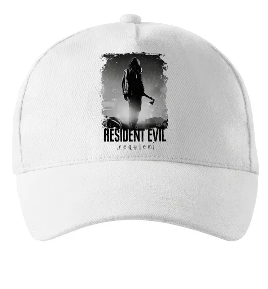 Кепка Оселя зла Леон Кеннеді Белый фото