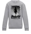 Детский Свитшот Оселя зла Леон Кеннеді Серый меланж фото