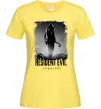 Женская футболка Оселя зла Леон Кеннеді Лимонный фото
