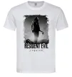 Чоловіча футболка Оселя зла Леон Кеннеді Білий фото