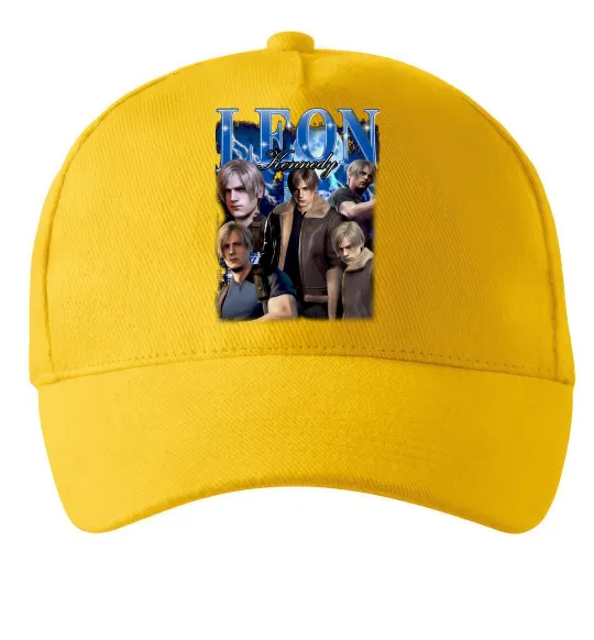 Кепка Leon Kennedy Resident Evil Солнечно желтый фото